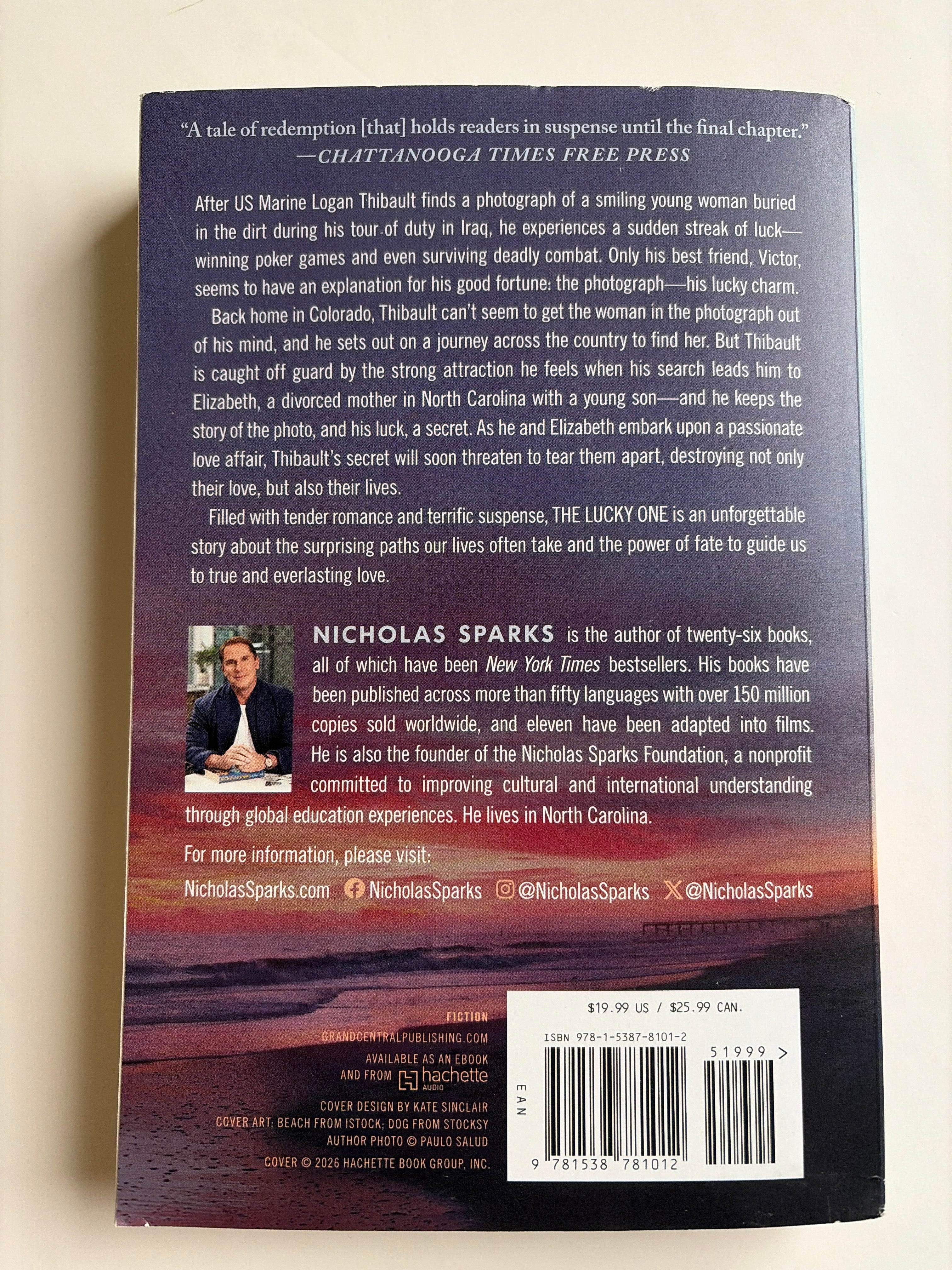 The Lucky One by Nicholas Sparks