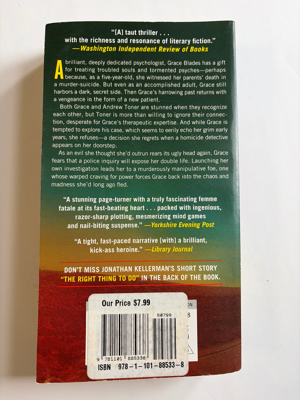 The Murderer's Daughter by Jonathan Kellerman