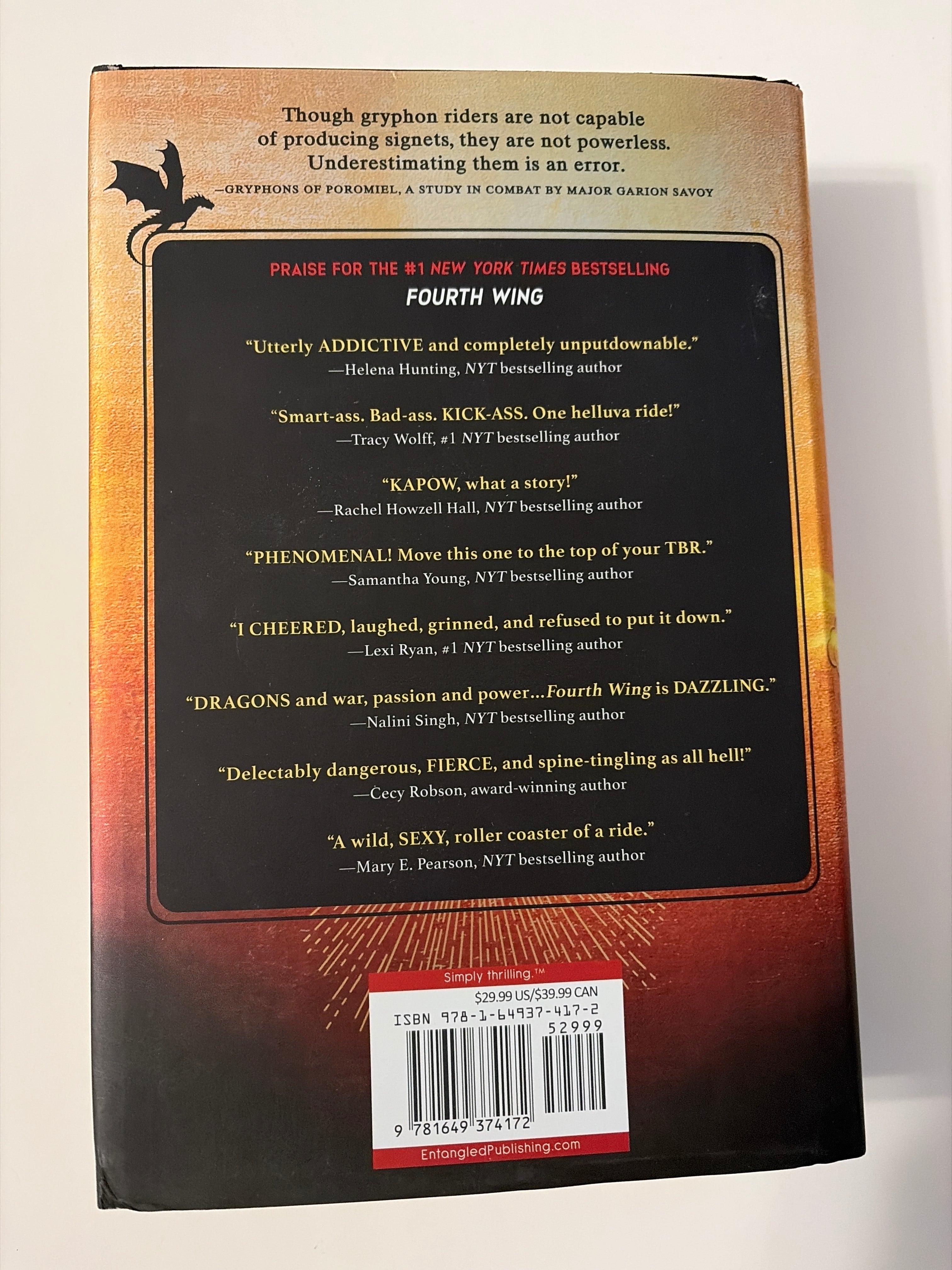 Iron Flame (Book 2 of The Empyrean Series) by Rebecca Yarros