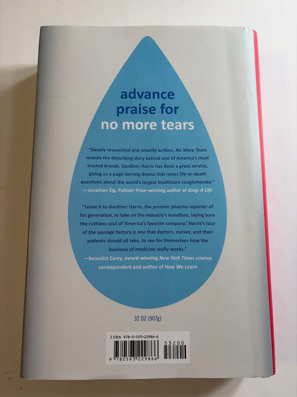 No more Tears, the dark secrets of Johnson & Johnson by Gardiner Harris