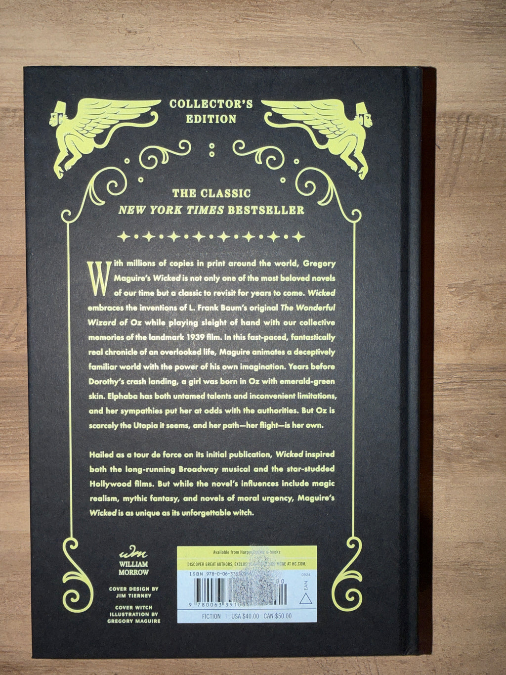 Wicked (Sprayed Edge, Collector's Edition) by Gregory Maguire