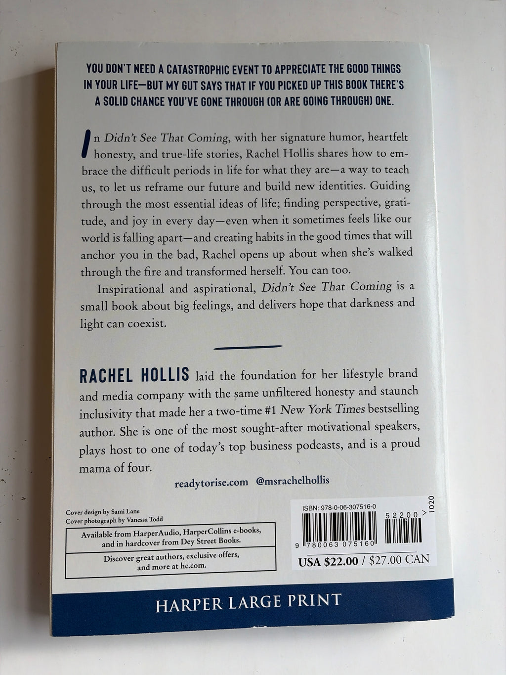 Didn't See That Coming by Rachel Hollis