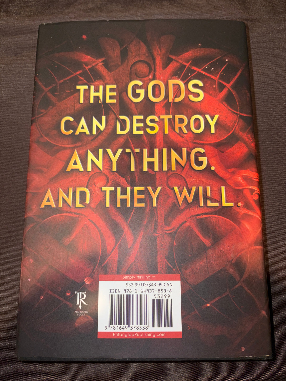 The Things Gods Break (Sprayed Edge) by Abigail Owen