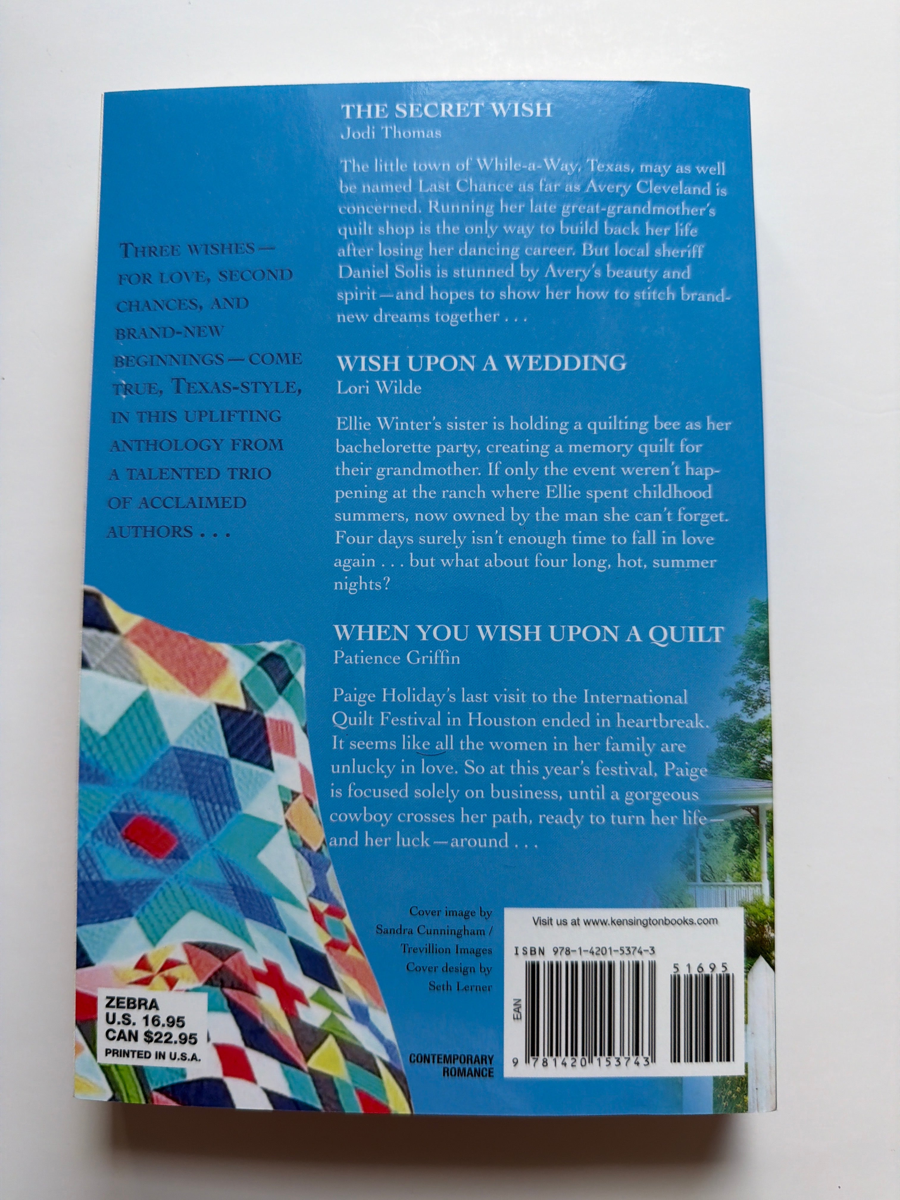 The Wishing Quilt by Jodi Thomas, Lori Wilde and Patience Griffin